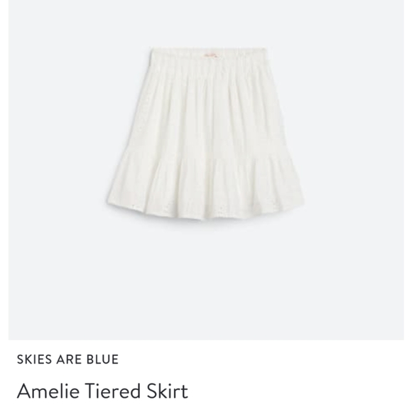 NWT Skies Are Blue Amelie Tiered Skirt - Picture 3 of 5
